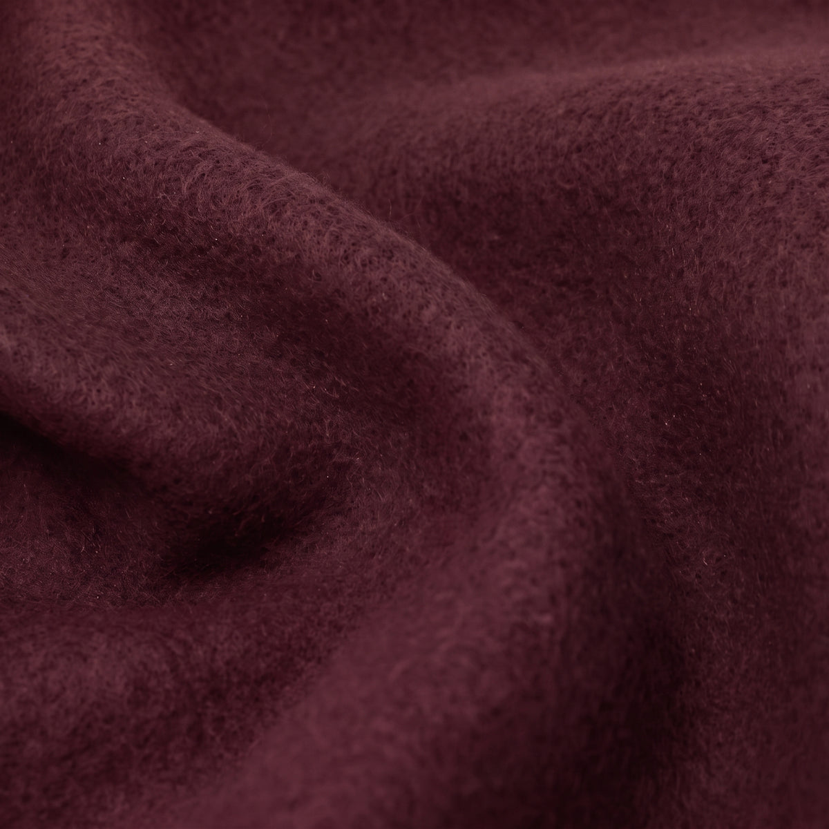 Boxy Unisex Hoodie - Burgundy
