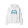 White Oversized Hoodie - Intergalactic Purrfection