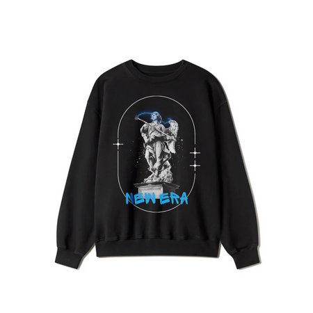 Black Crewneck Sweatshirt - New era