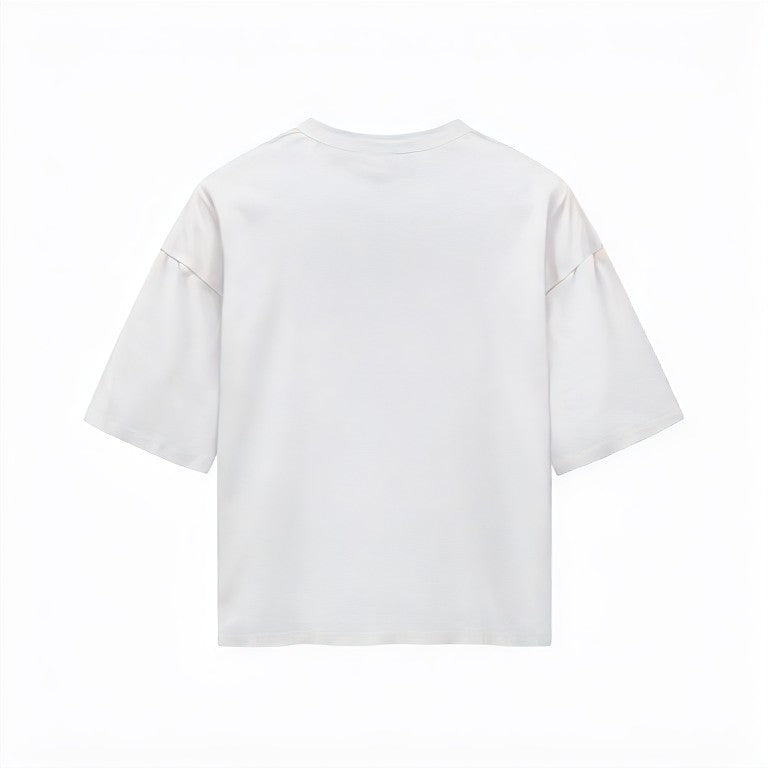 Oversized Boulevard Unisex T-Shirt (White)