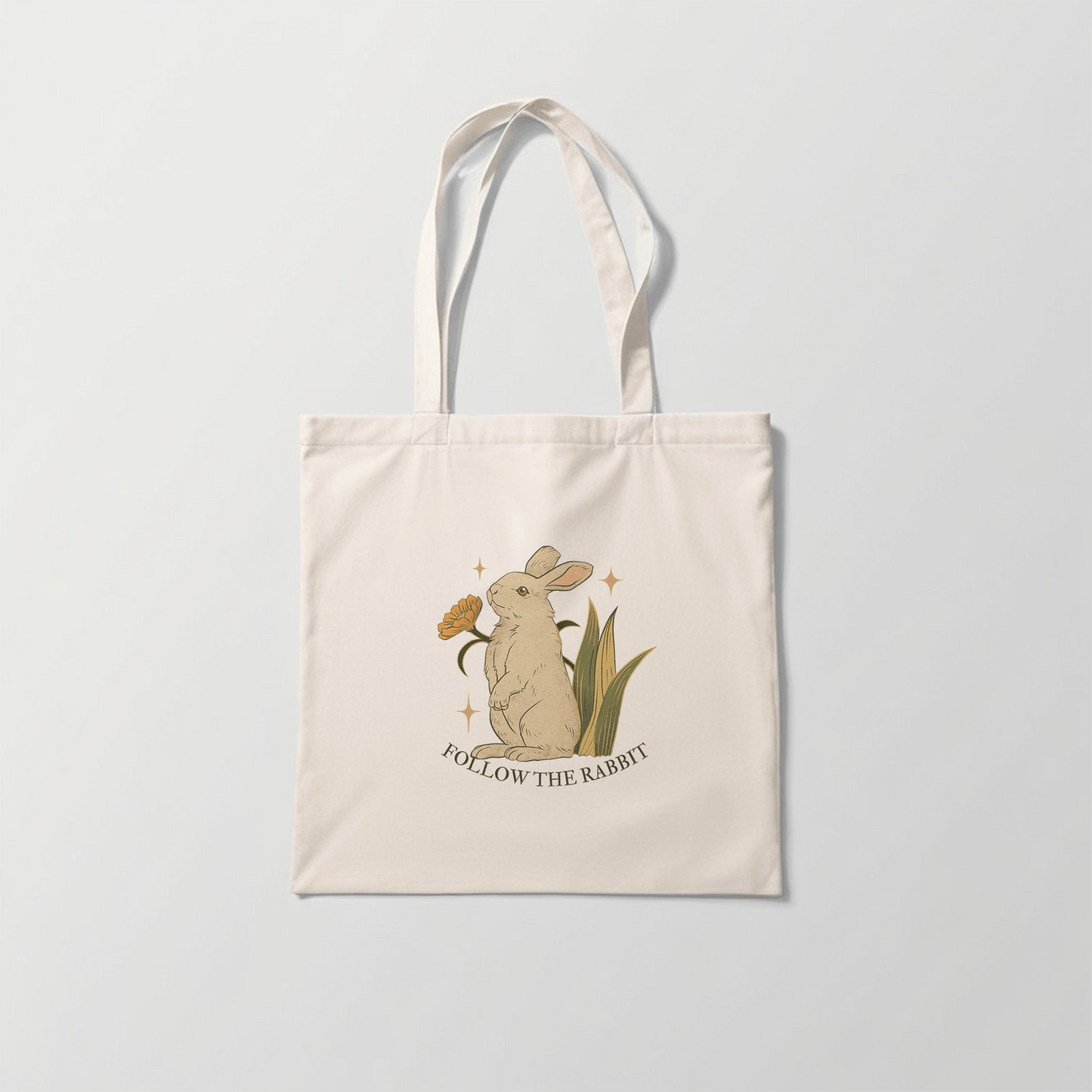 Tote Bag – Follow the rabbit