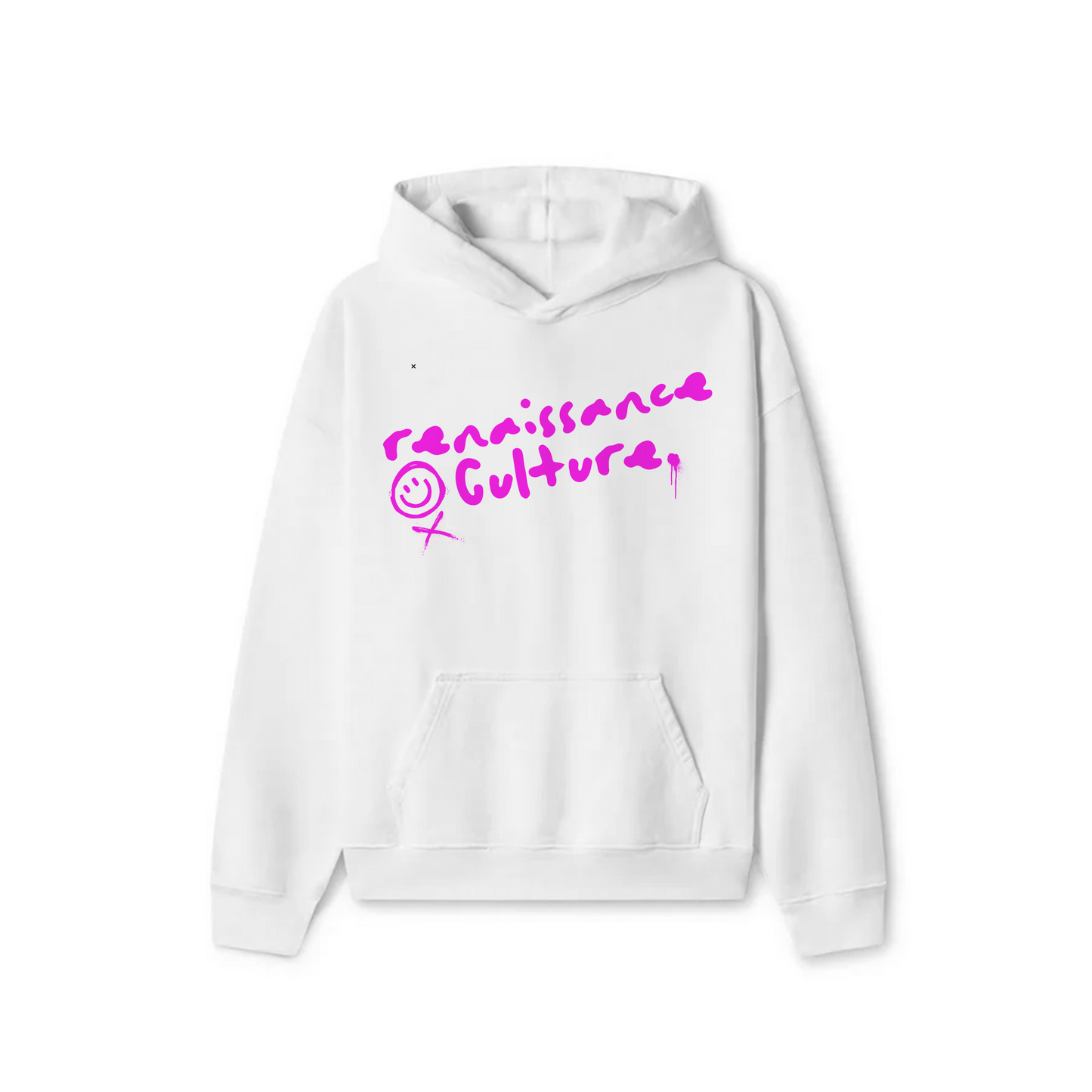 White Oversized Hoodie - Renaissance Culture