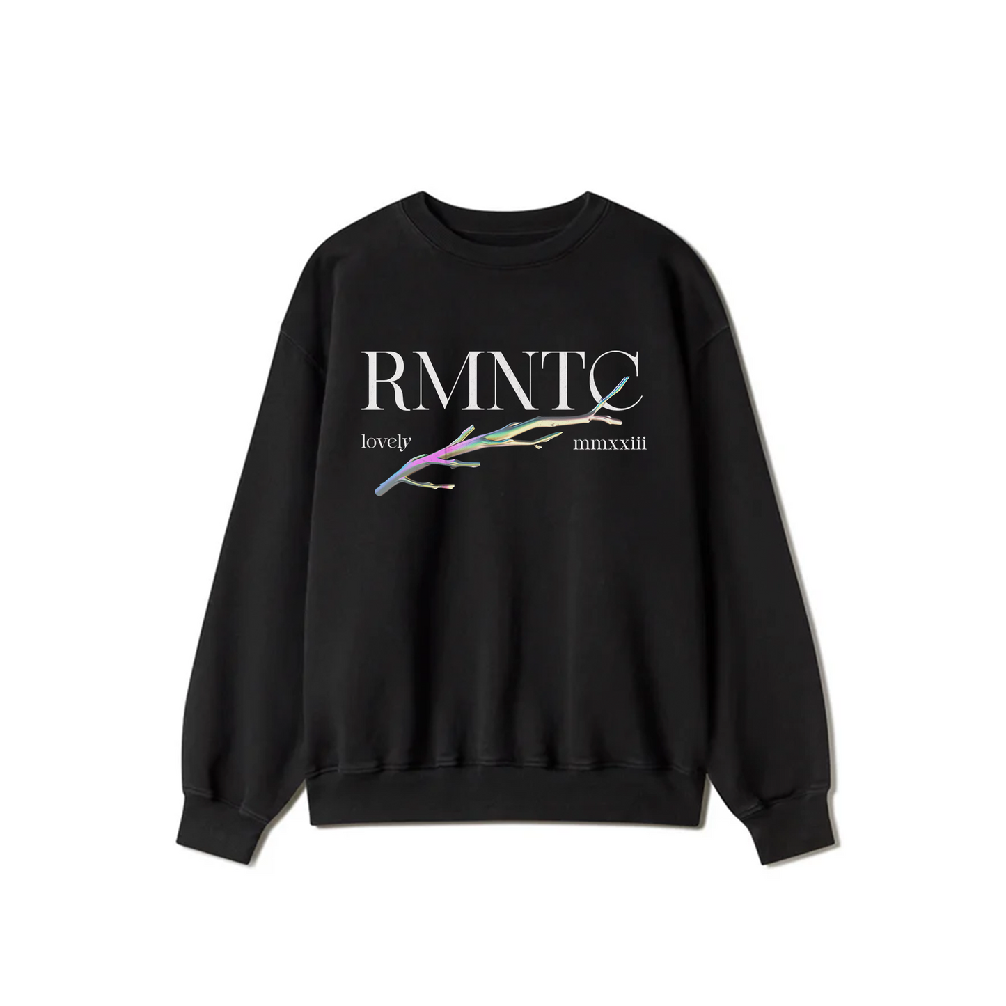 Black Crewneck Sweatshirt - RMNTC