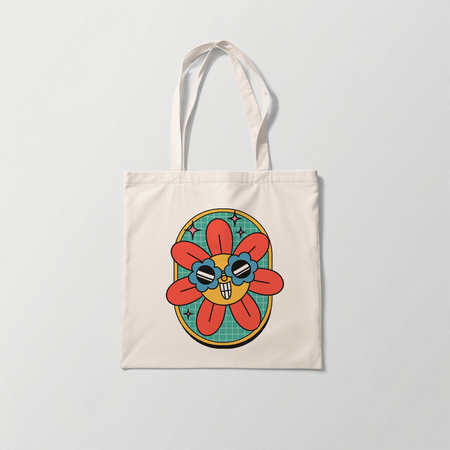 Tote Bag – Happy Flower