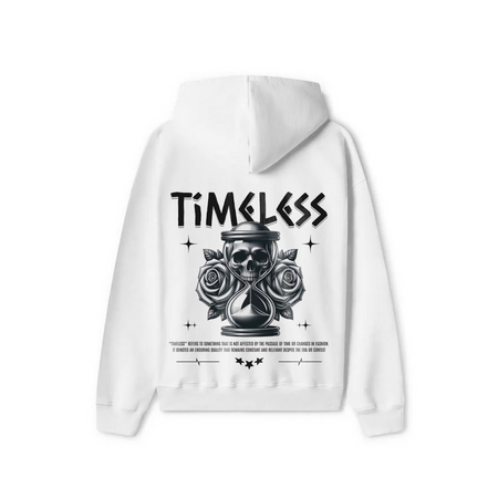 White Oversized Hoodie - Timeless