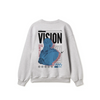 Grey Crewneck Sweatshirt - Vision