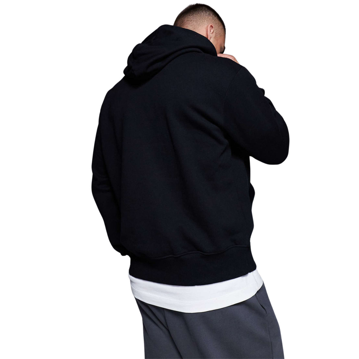 Black Oversized Hoodie - Basic